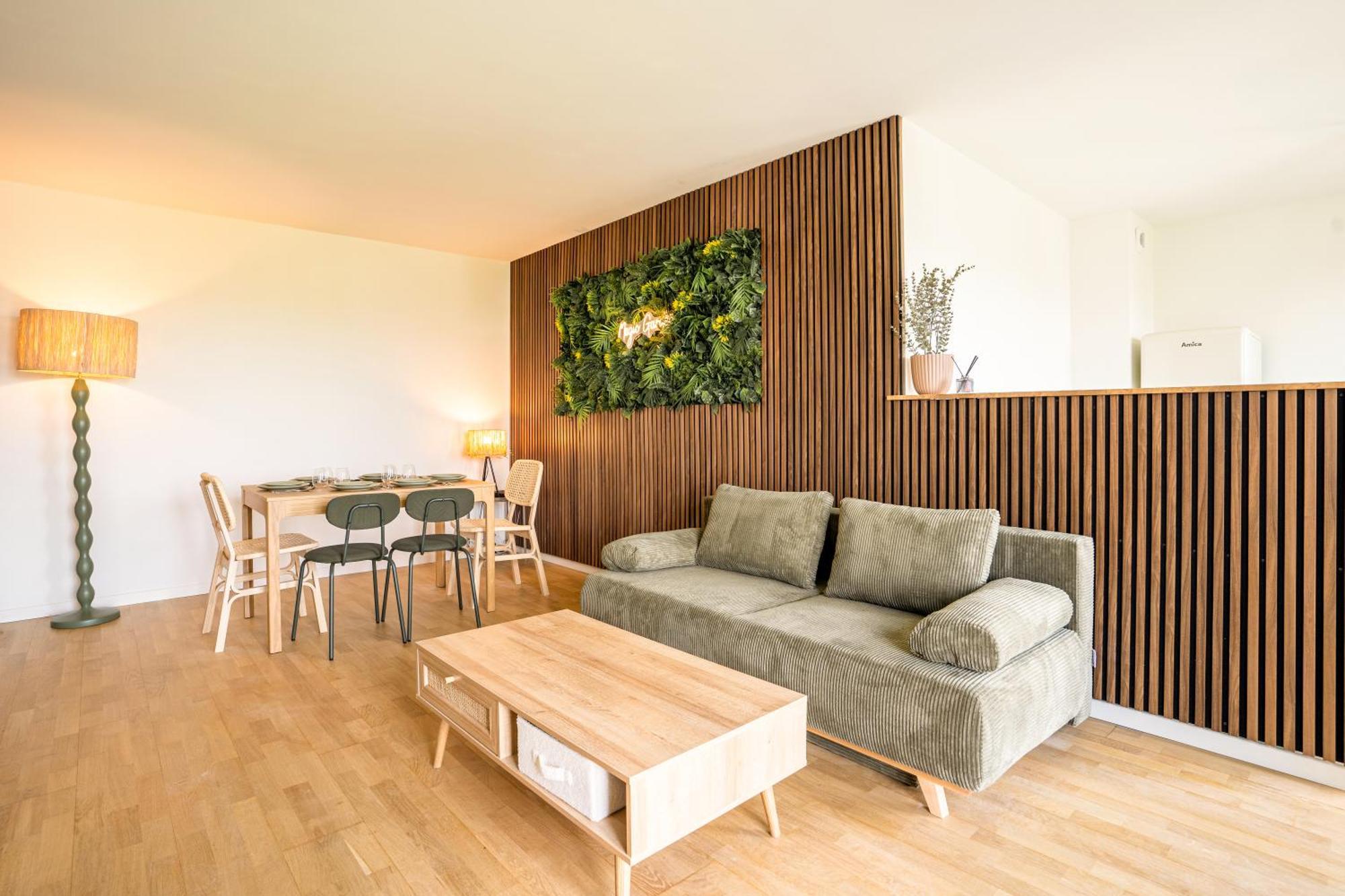 Magic Garden 6 Personnes Parking Prive A 20M Du Rer Serris Exterior foto